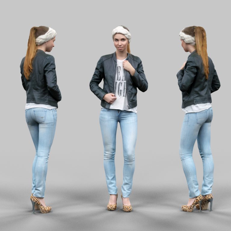 6 Realistic Female Characters [SKETCHUP MODELS] Lumion Việt Nam