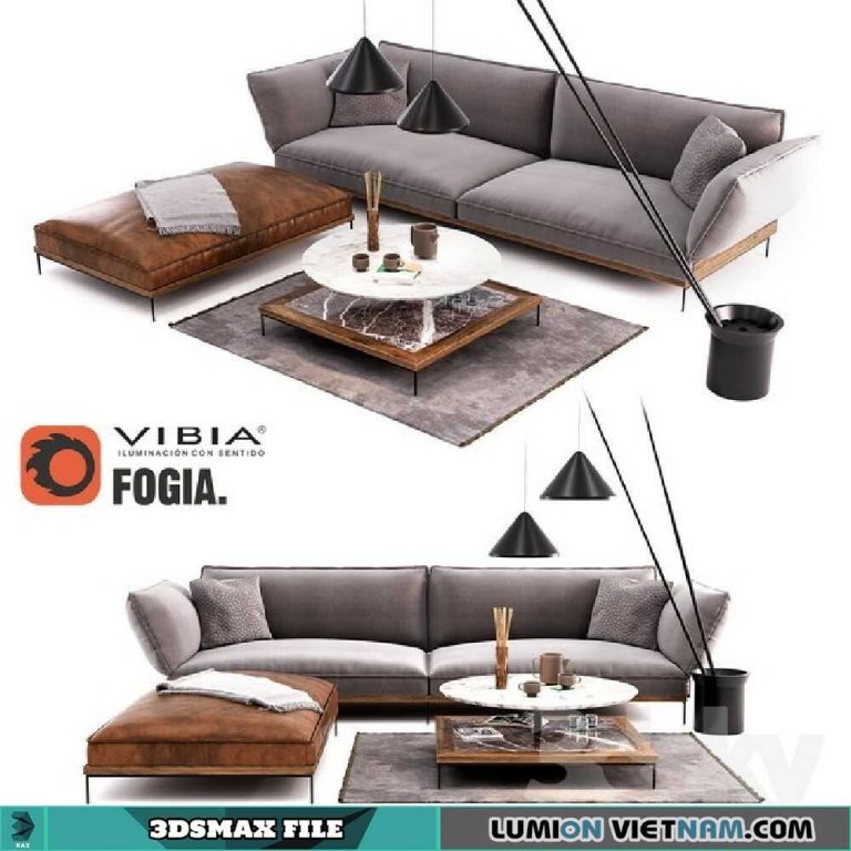 3D SOFA [SKETCHUP MODEL FREE DOWNLOAD] – Lumion Việt Nam