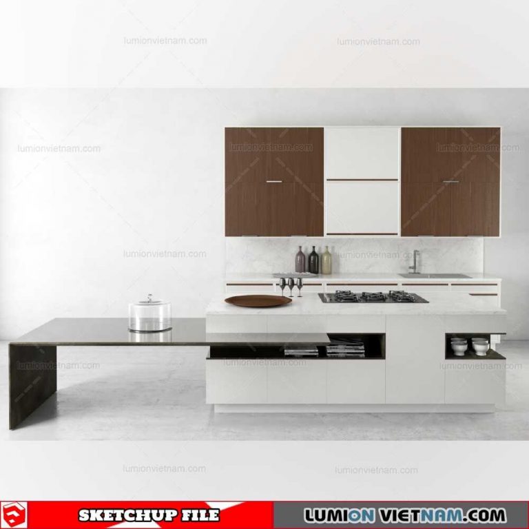 Kitchen Cabinet - Sketchup Models