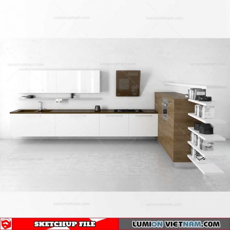 Kitchen Cabinet - Sketchup Models By SU84