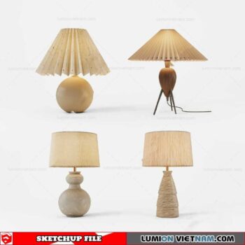 Table Lamp Lumion Việt Nam, How To Make Small Lamp Shades In Sketchup
