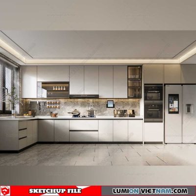 Kitchen Cabinet - Sketchup Models By SU84