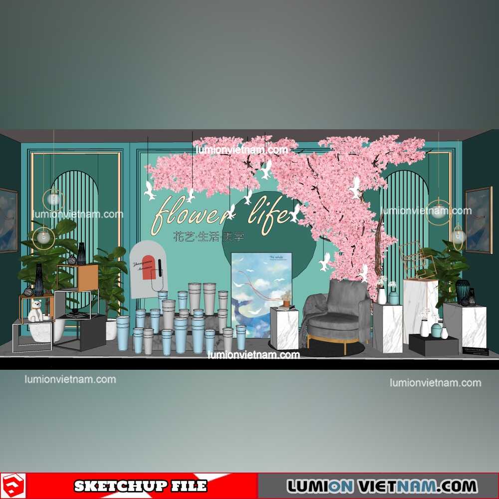 Event Decoration - Sketchup Models By 3DSU