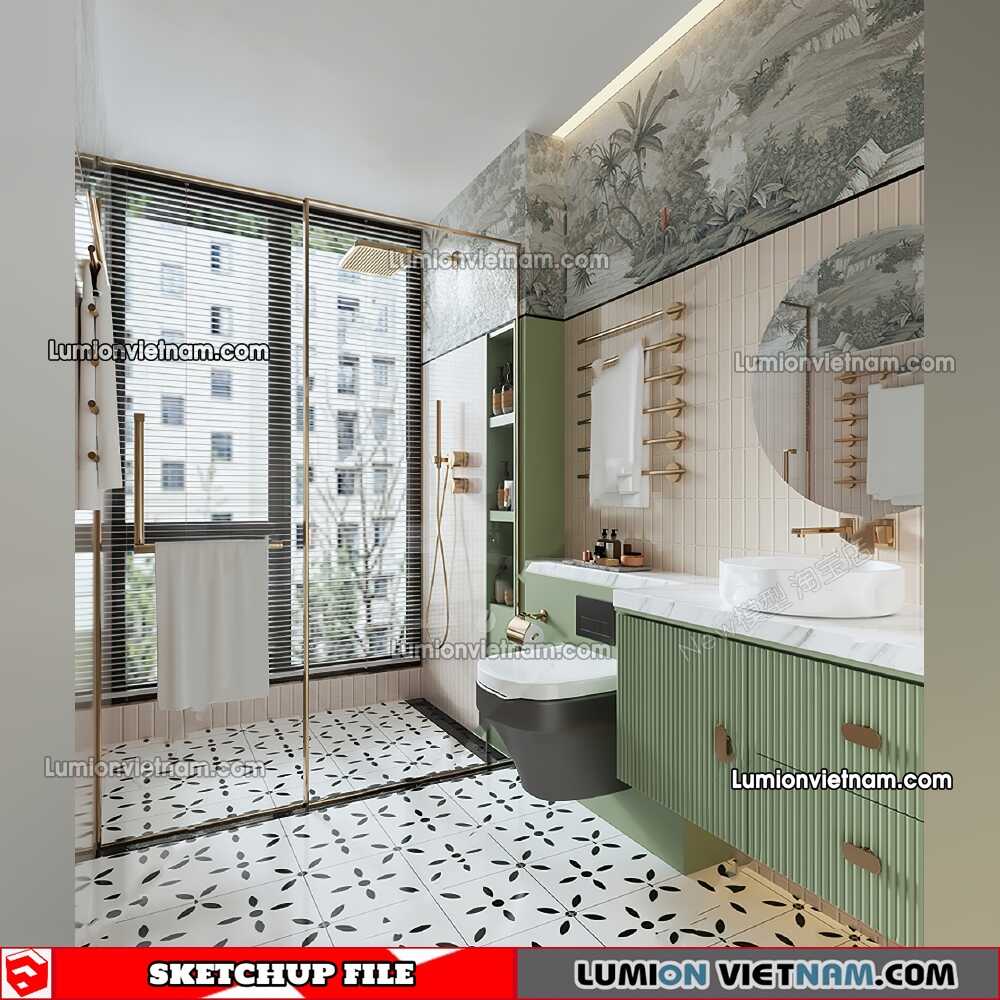 230111-Bathroom-(42)-Sketchup-Models