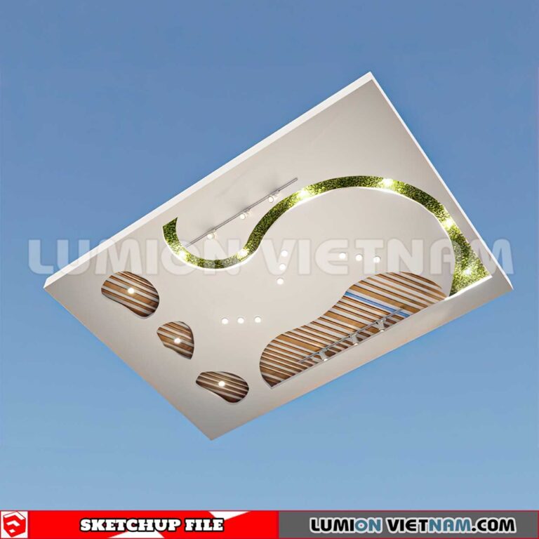 230719. Dropped Ceiling Sketchup 3D Models