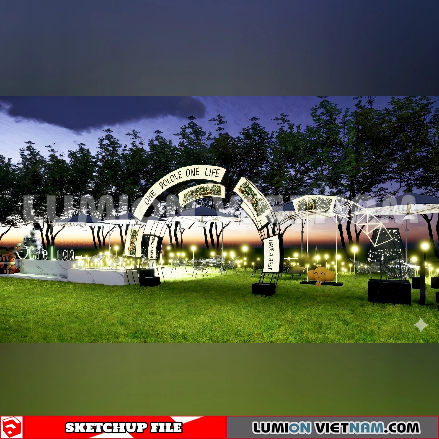 260601 Atmosphere Ligh (3) Sketchup Models