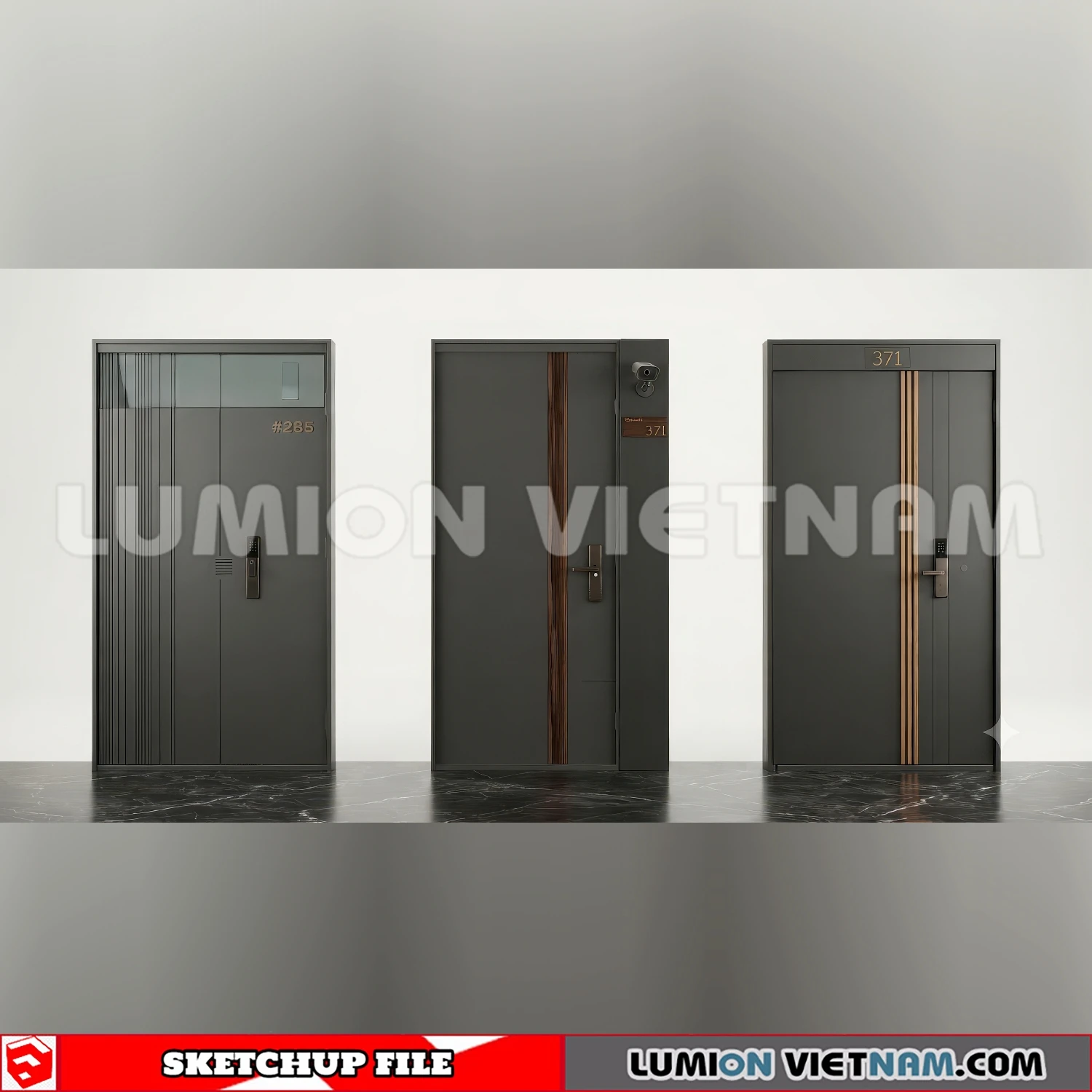 260720 Security Door_24 Sketchup Models