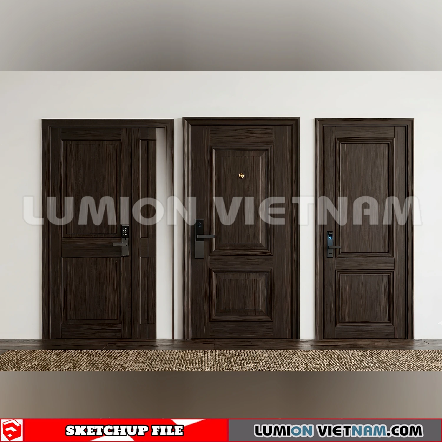260720 Security Door_50 Sketchup Models