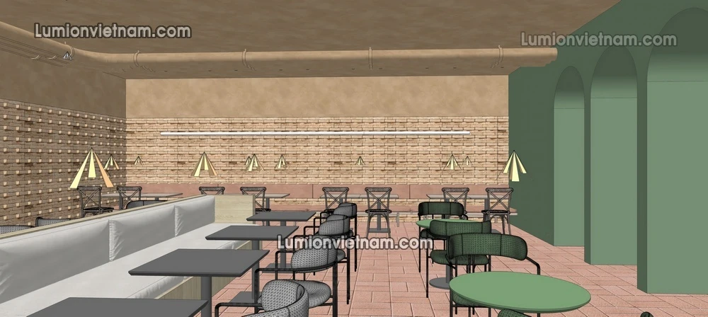 260727 Wabi Sabi Dining Space 12 Sketchup Model