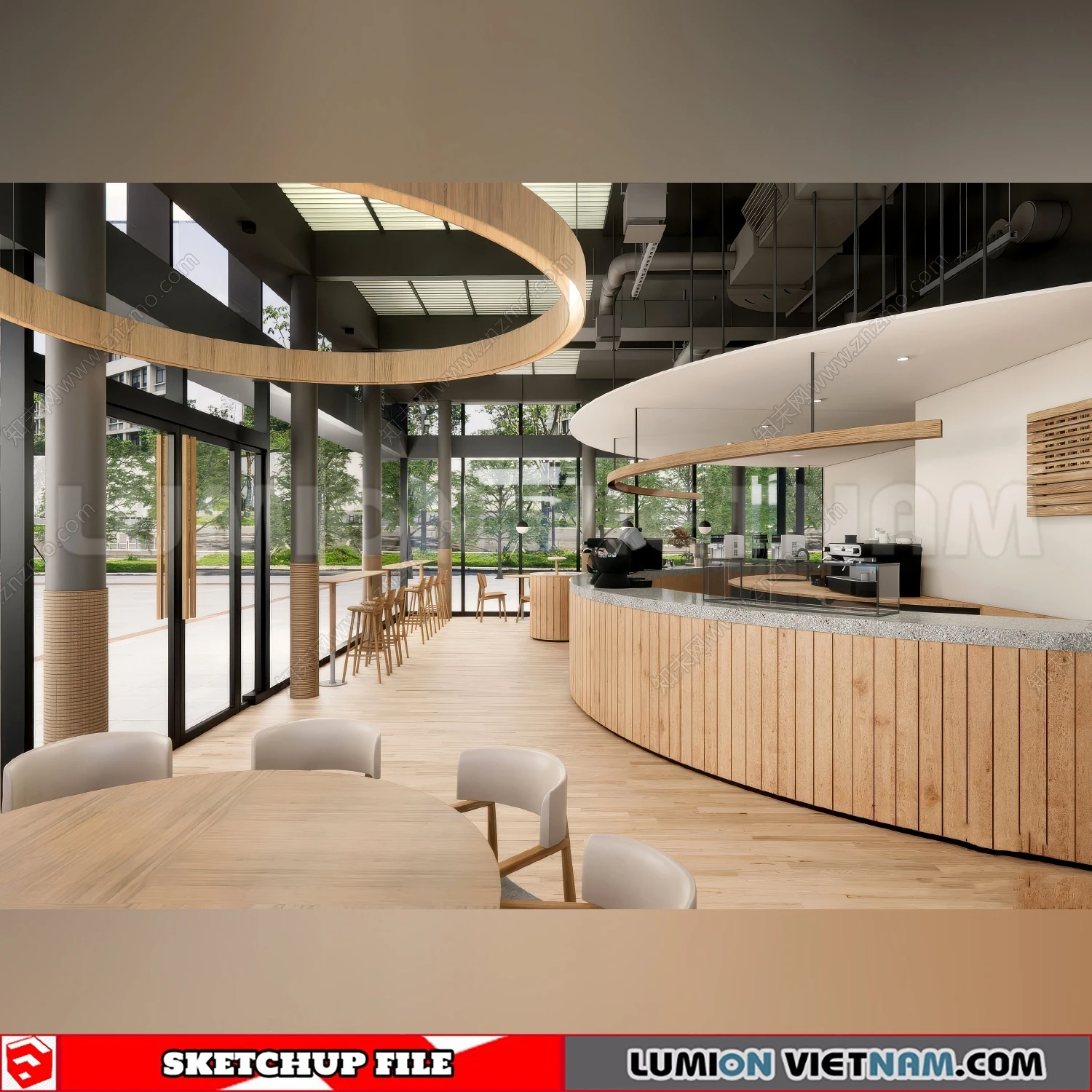 260727 Wabi Sabi Dining Space 13 Sketchup Models