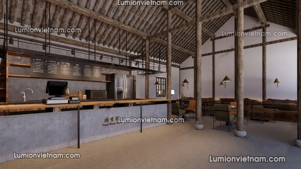 260727 Wabi Sabi Dining Space 8 Sketchup Model