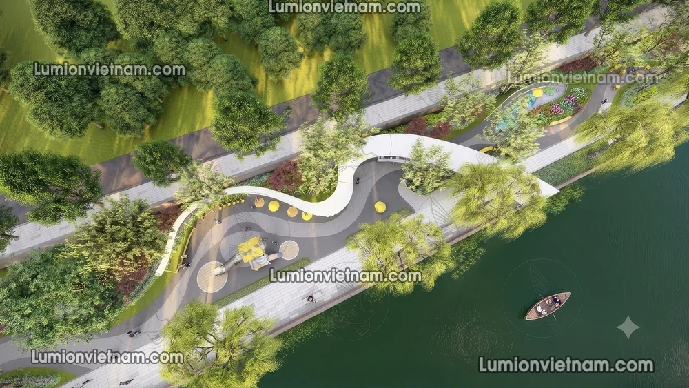 260729 Linear Park 10 Sketchup Model
