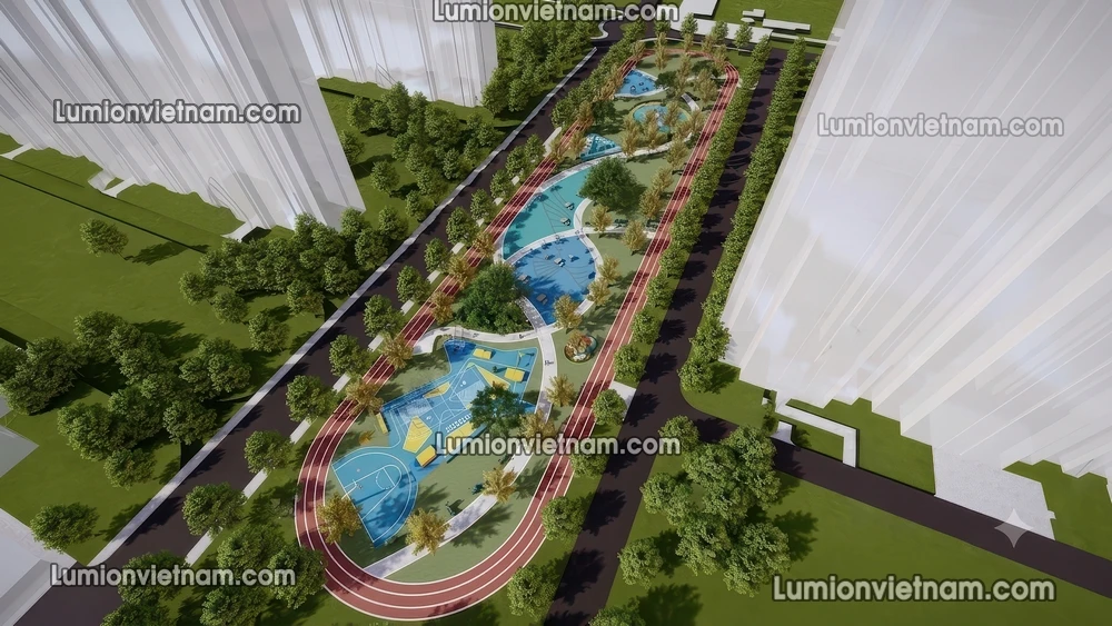 260729 Linear Park 11 Sketchup Model