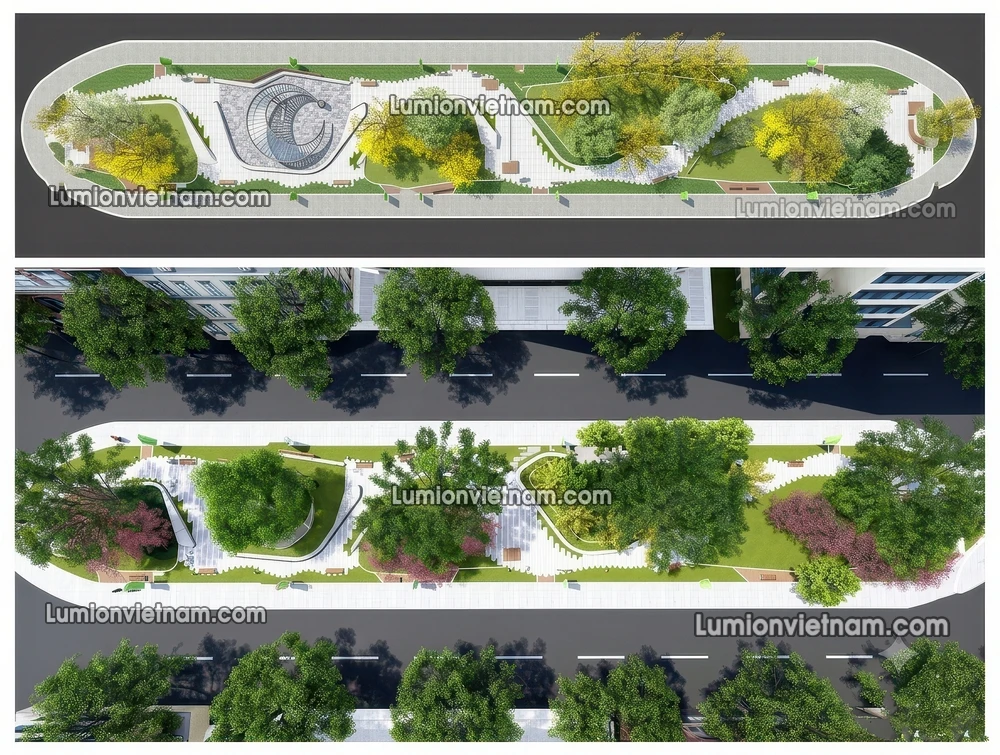 260729 Linear Park 13 Sketchup Model