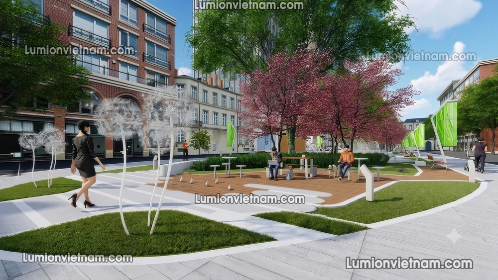 260729 Linear Park 13 Sketchup Model
