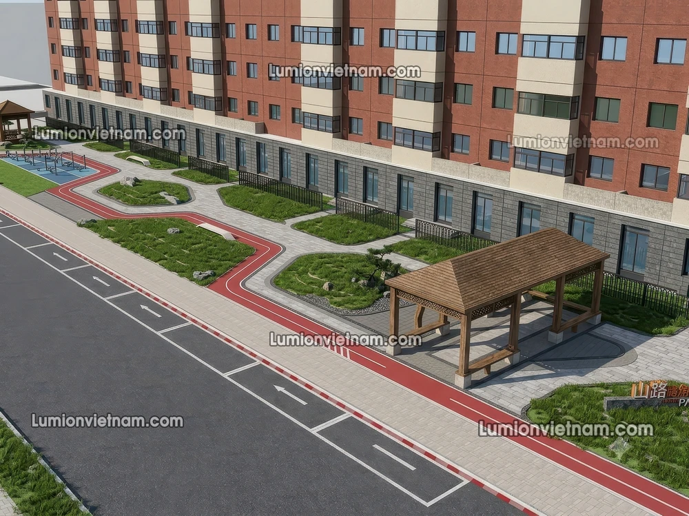 260729 Linear Park 17 Sketchup Model