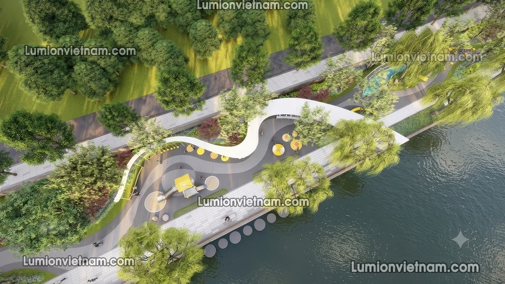 260729 Linear Park 18 Sketchup Model