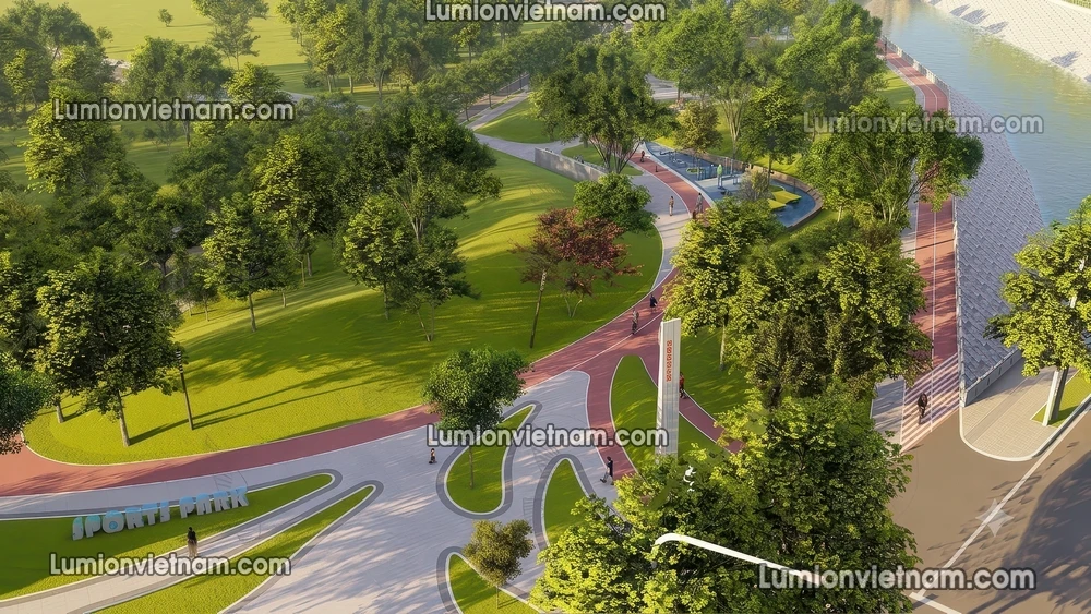 260729 Linear Park 19 Sketchup Model