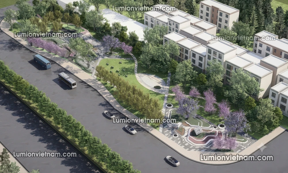 260729 Linear Park 20 Sketchup Model