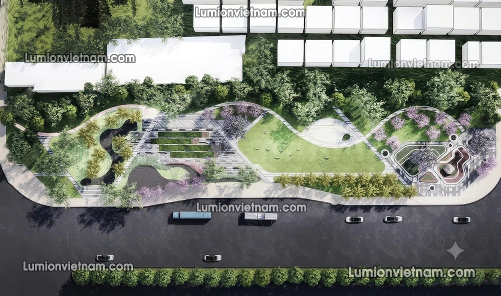 260729 Linear Park 20 Sketchup Model