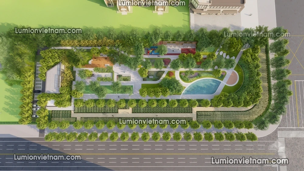 260729 Linear Park 22 Sketchup Model