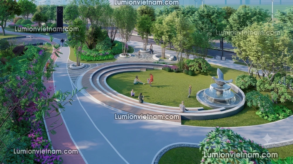 260729 Linear Park 24 Sketchup Model