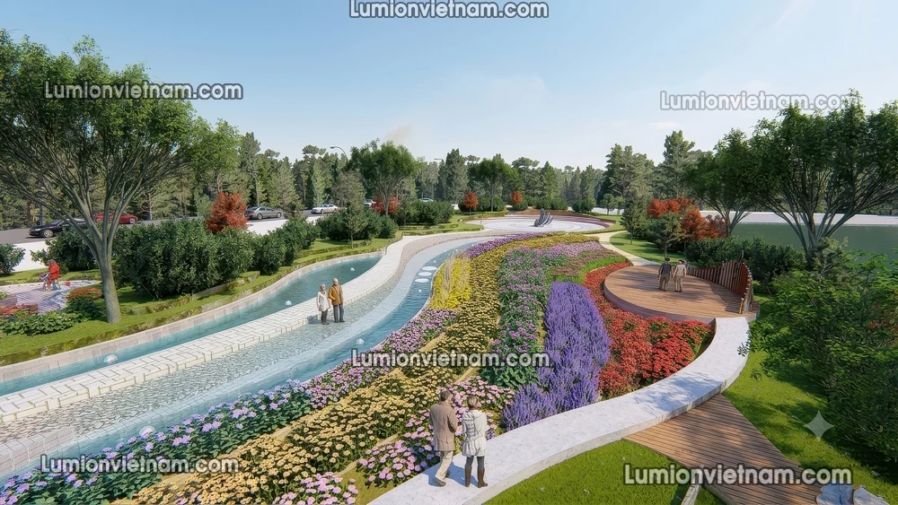 260729 Linear Park 25 Sketchup Model