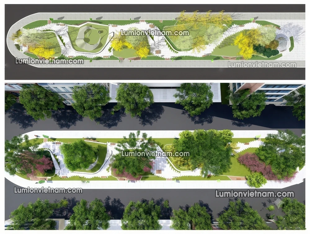 260729 Linear Park 27 Sketchup Model