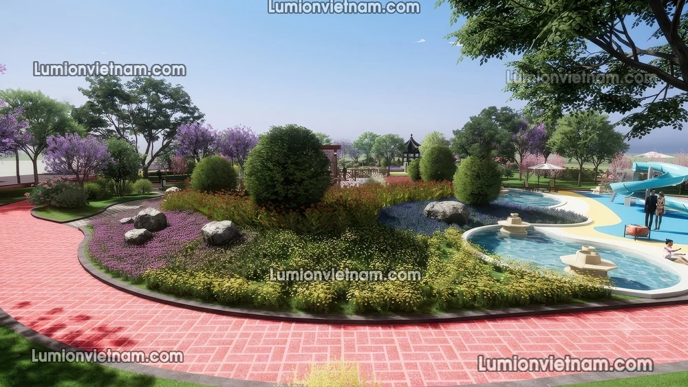 260729 Linear Park 28 Sketchup Model