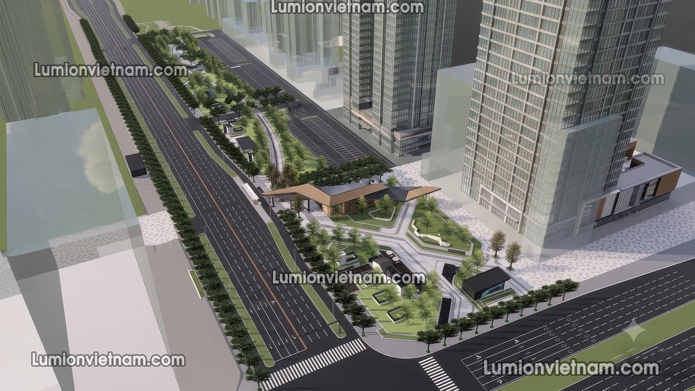 260729 Linear Park 3 Sketchup Model