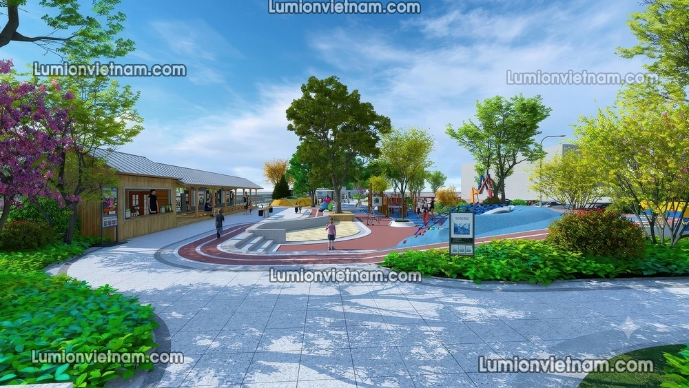 260729 Linear Park 5 Sketchup Model