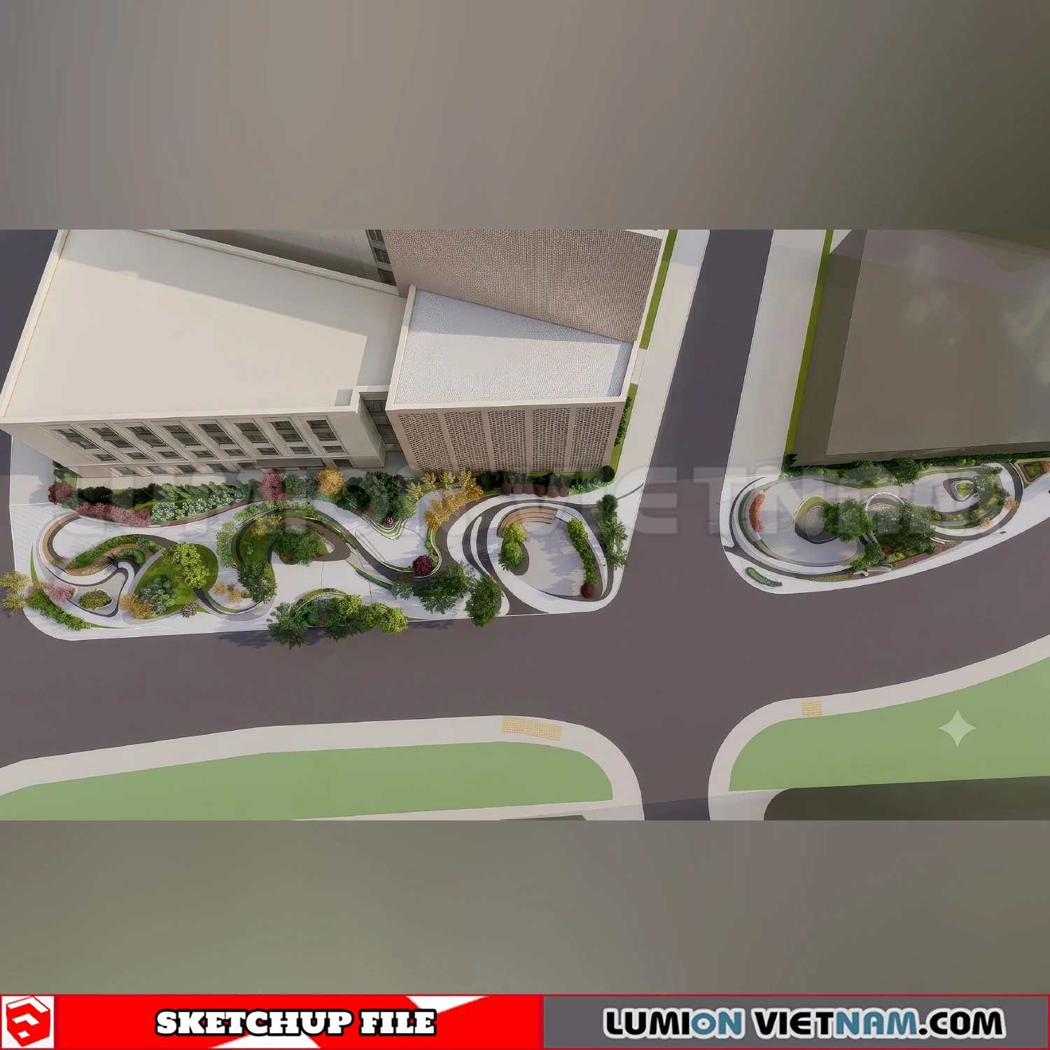 260729 Linear Park 6 Sketchup Models
