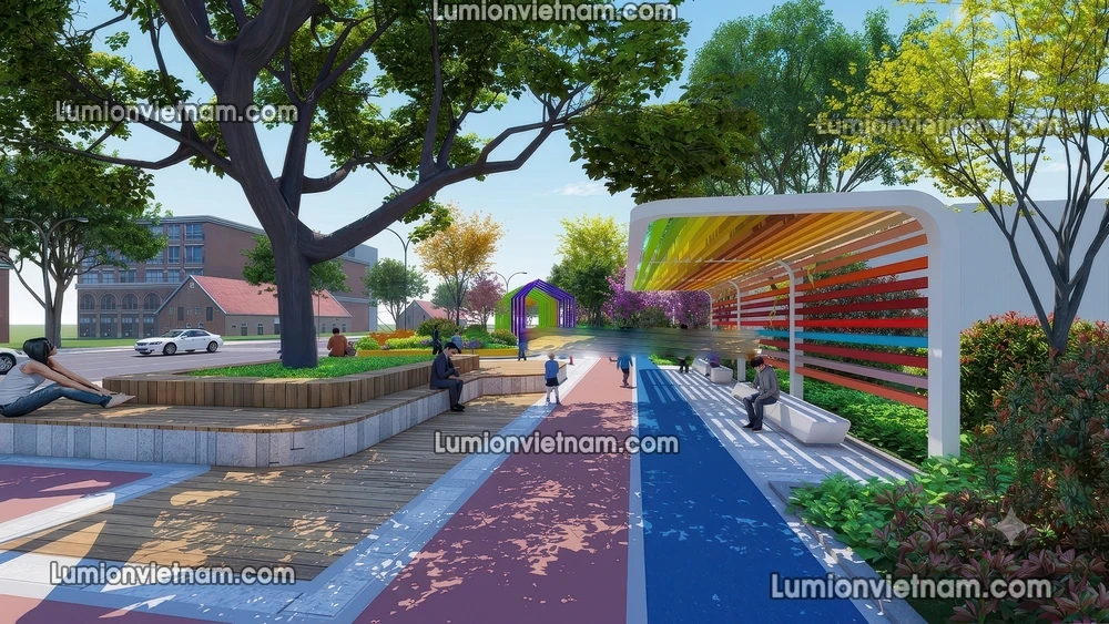 260729 Linear Park 7 Sketchup Model
