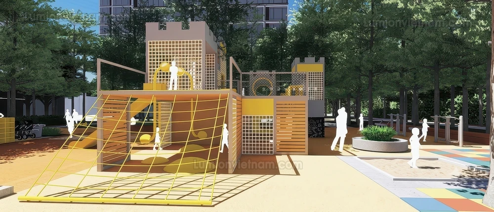 260711 Outdoor Playground 10 Sketchup Model
