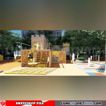 260711 Outdoor Playground Sketchup Models