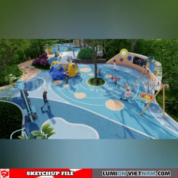 260711 Outdoor Playground Sketchup Models