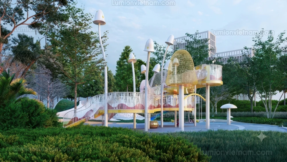 260711 Outdoor Playground 17 Sketchup Model
