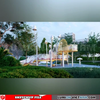 260711 Outdoor Playground Sketchup Models