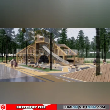260711 Outdoor Playground Sketchup Models