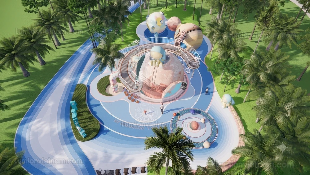 260711 Outdoor Playground 20 Sketchup Model
