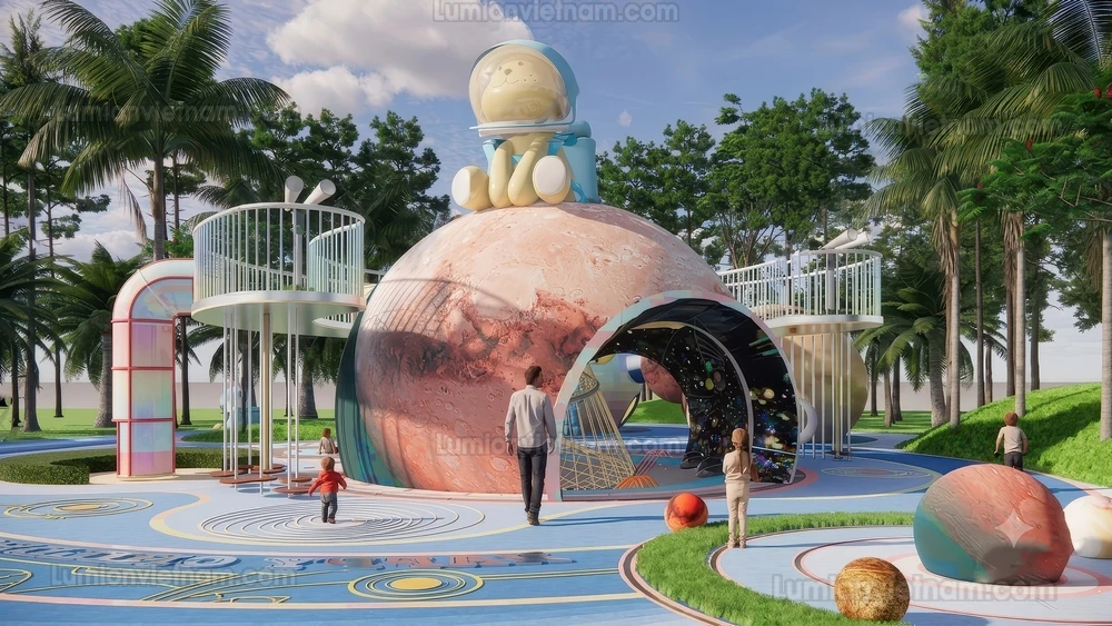 260711 Outdoor Playground 20 Sketchup Model