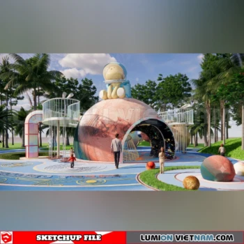260711 Outdoor Playground Sketchup Models