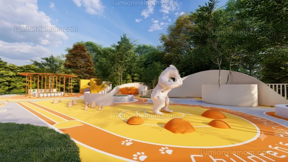 260711 Outdoor Playground 21 Sketchup Model