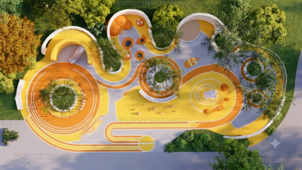 260711 Outdoor Playground 21 Sketchup Model