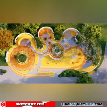 260711 Outdoor Playground Sketchup Models