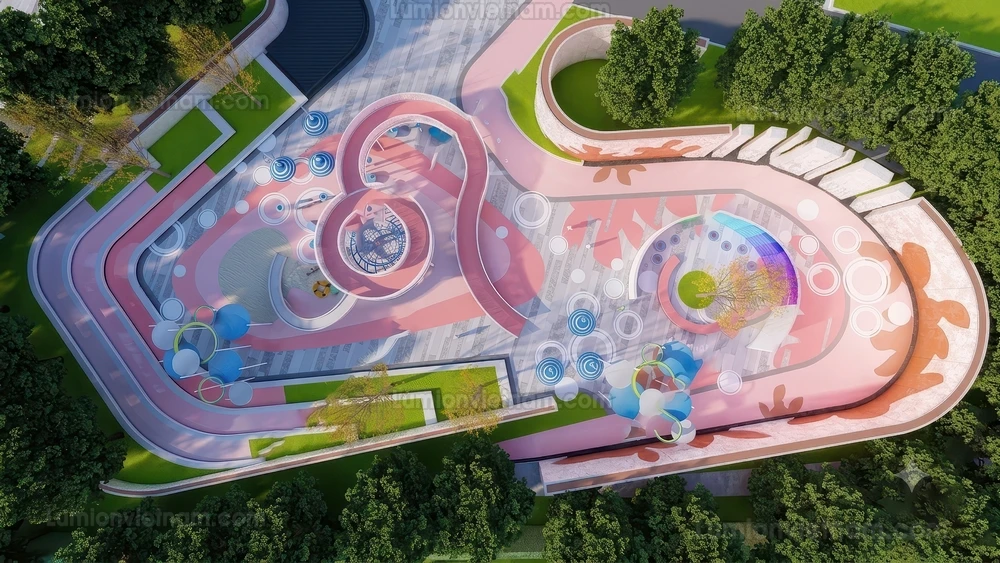 260711 Outdoor Playground 22 Sketchup Model