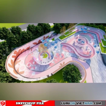 260711 Outdoor Playground Sketchup Models