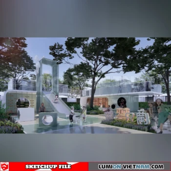260711 Outdoor Playground Sketchup Models