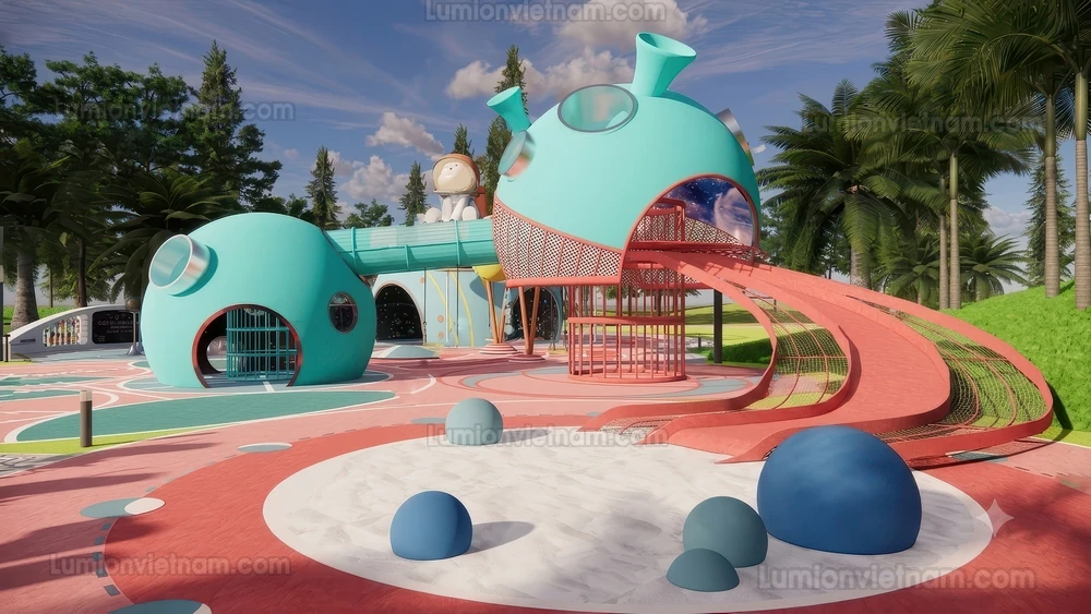 260711 Outdoor Playground 25 Sketchup Model