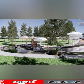 260711 Outdoor Playground Sketchup Models